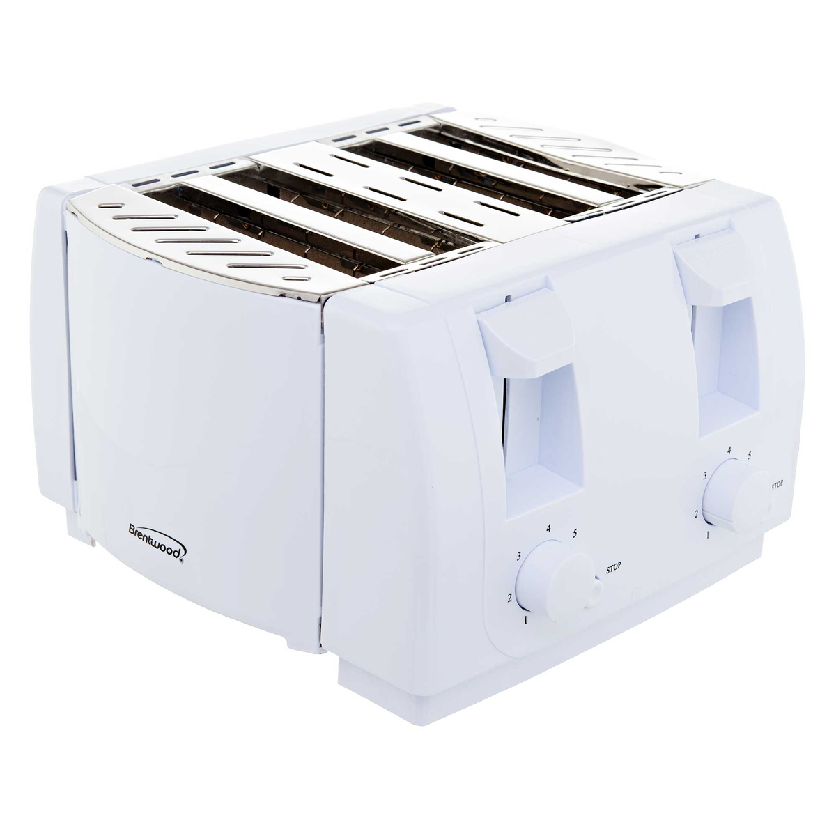 Brentwood Cool Touch 4-Slice Toaster - White